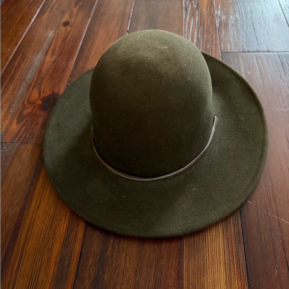 Brixton Forest Green Felt Hat
